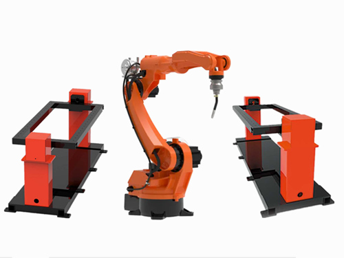 8 Axis Robotic Welding Workstation