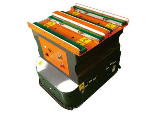 Double belt type transfer AGV