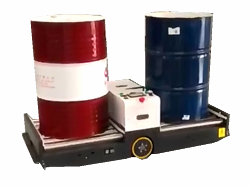 Double roller transfer type AGV