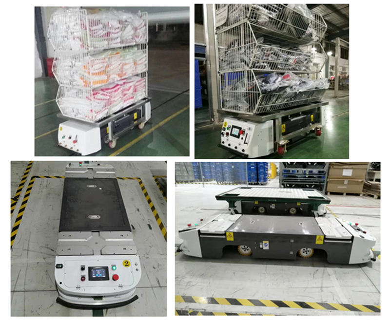 Latent jacking dual drive type AGV Latent jacking dual drive type AGV
