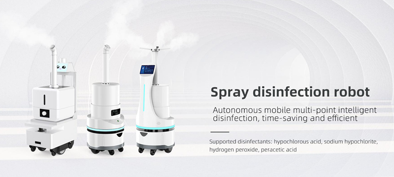 Spray disinfection Robot