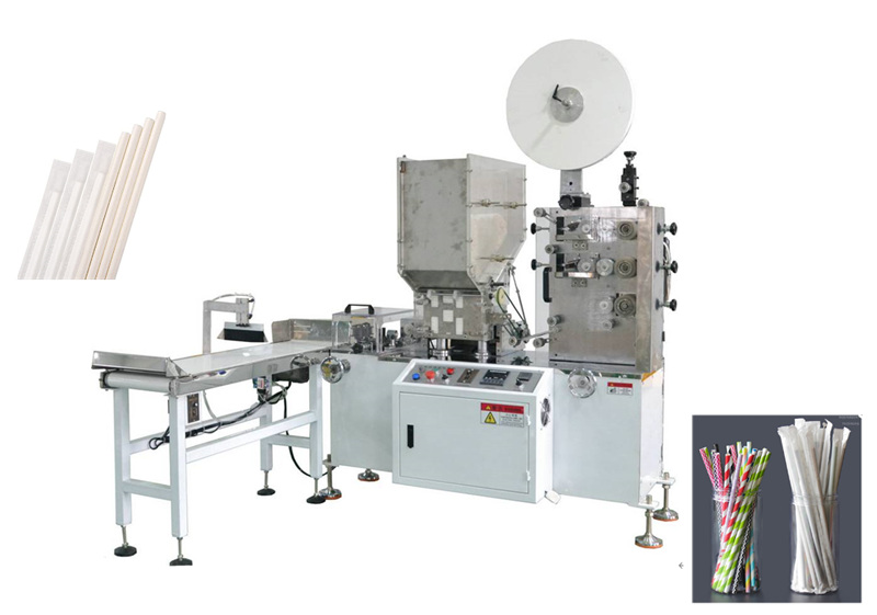 Single Paper Straw Packing Machine