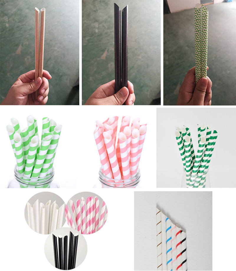 Automatic bevel Paper Straw Machine