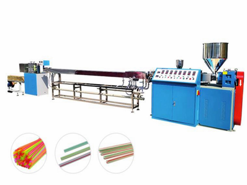 PP/PLA plastic drinking straw making machine